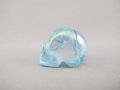 Deep Purple Amethyst Crystal Skull